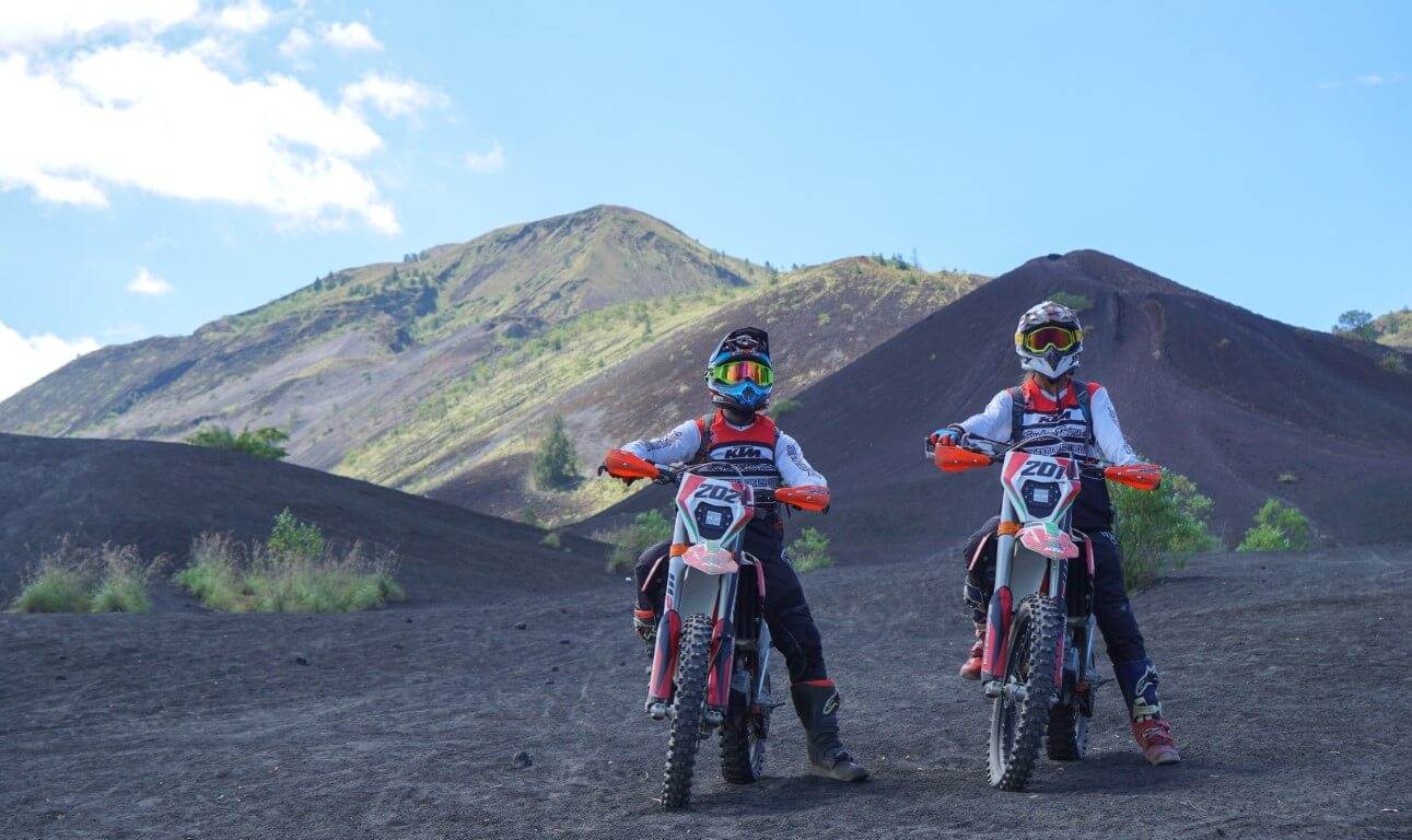 Dirt Bike - Half Day Package (Kintamani Black Lava & Forest)